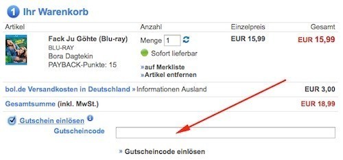 Bol Gutscheincode